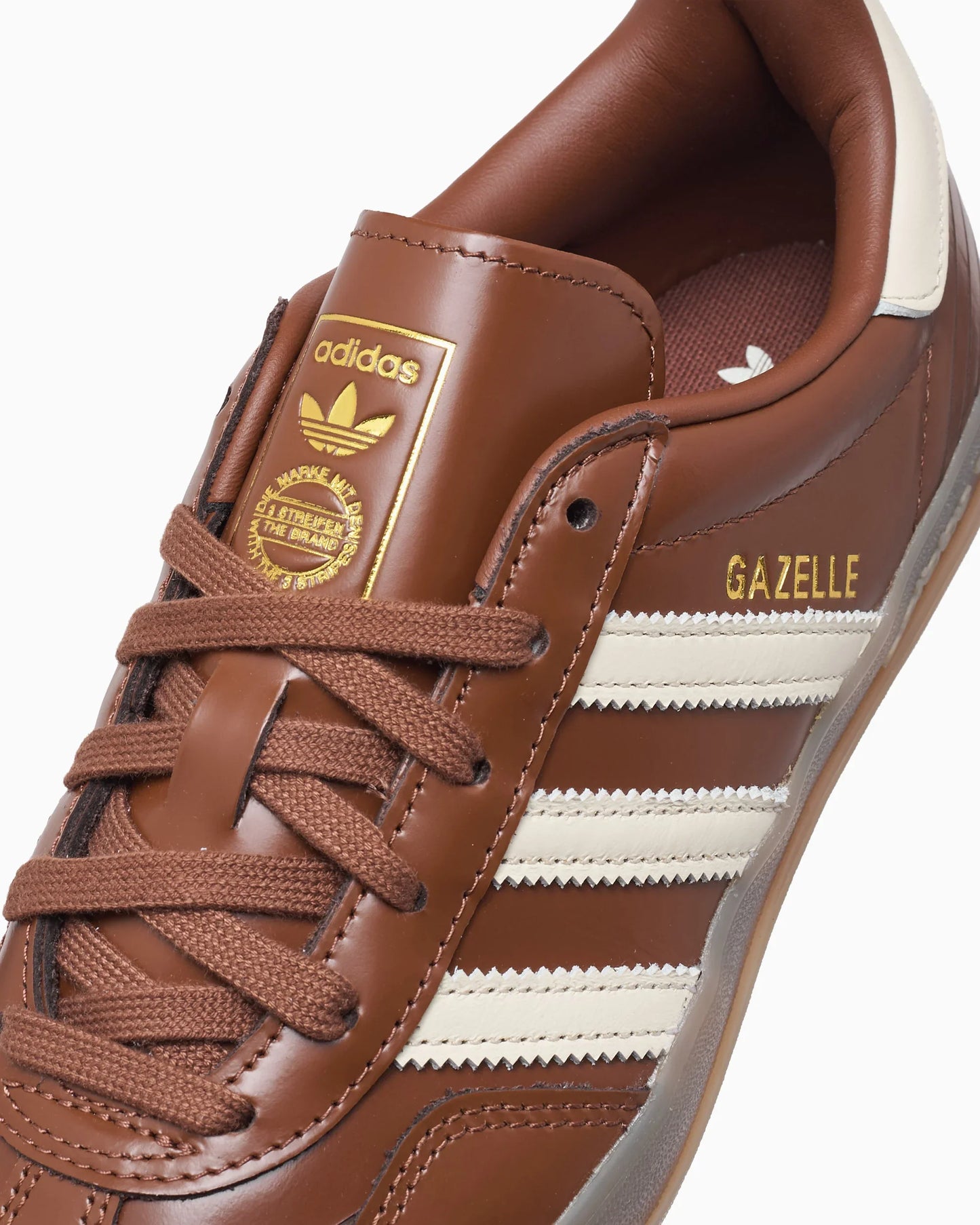 adidas Originals Gazelle Indoor d'occasion Marron Wonder White