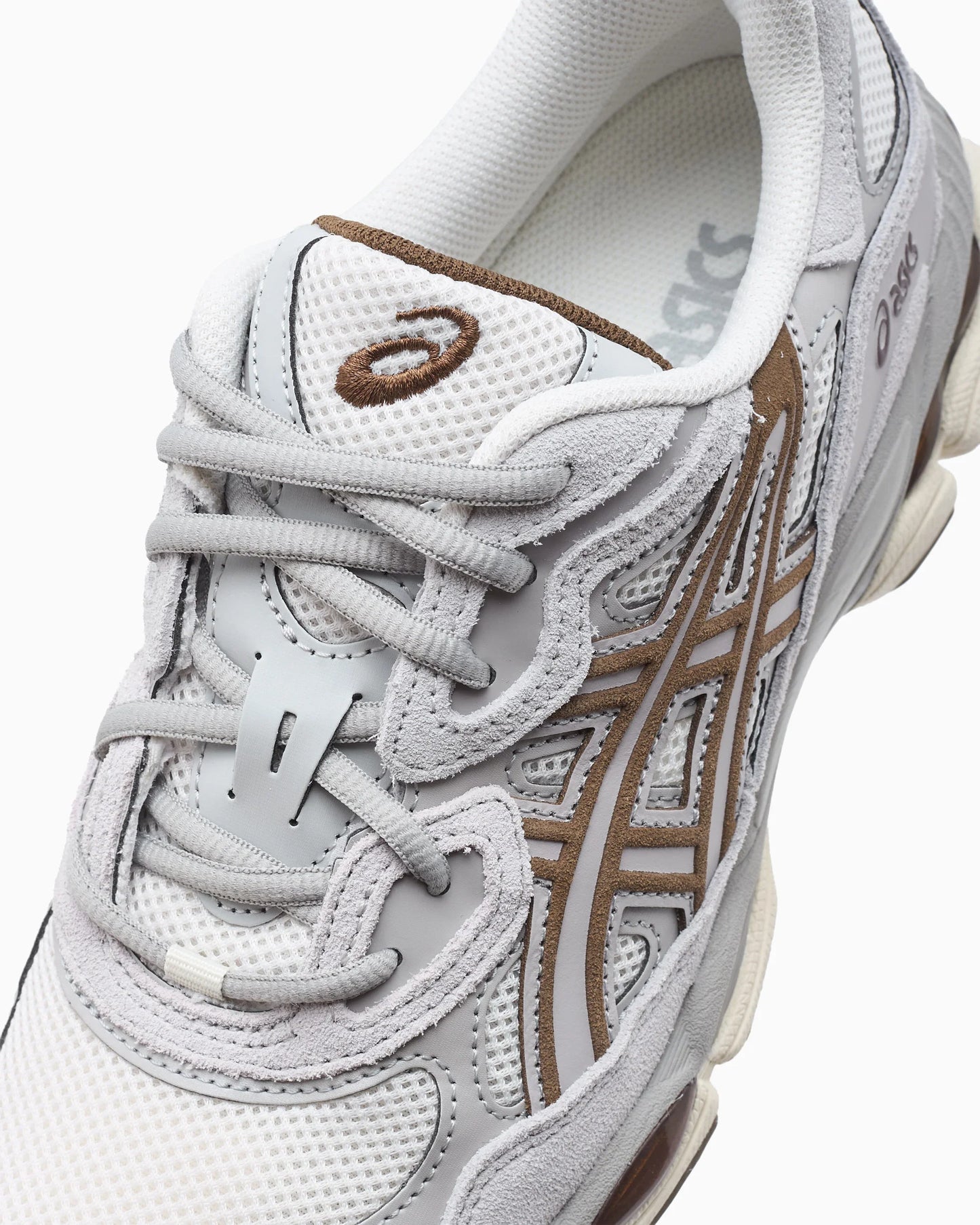 ASICS Gel-NYC crème, gris ciment et brun