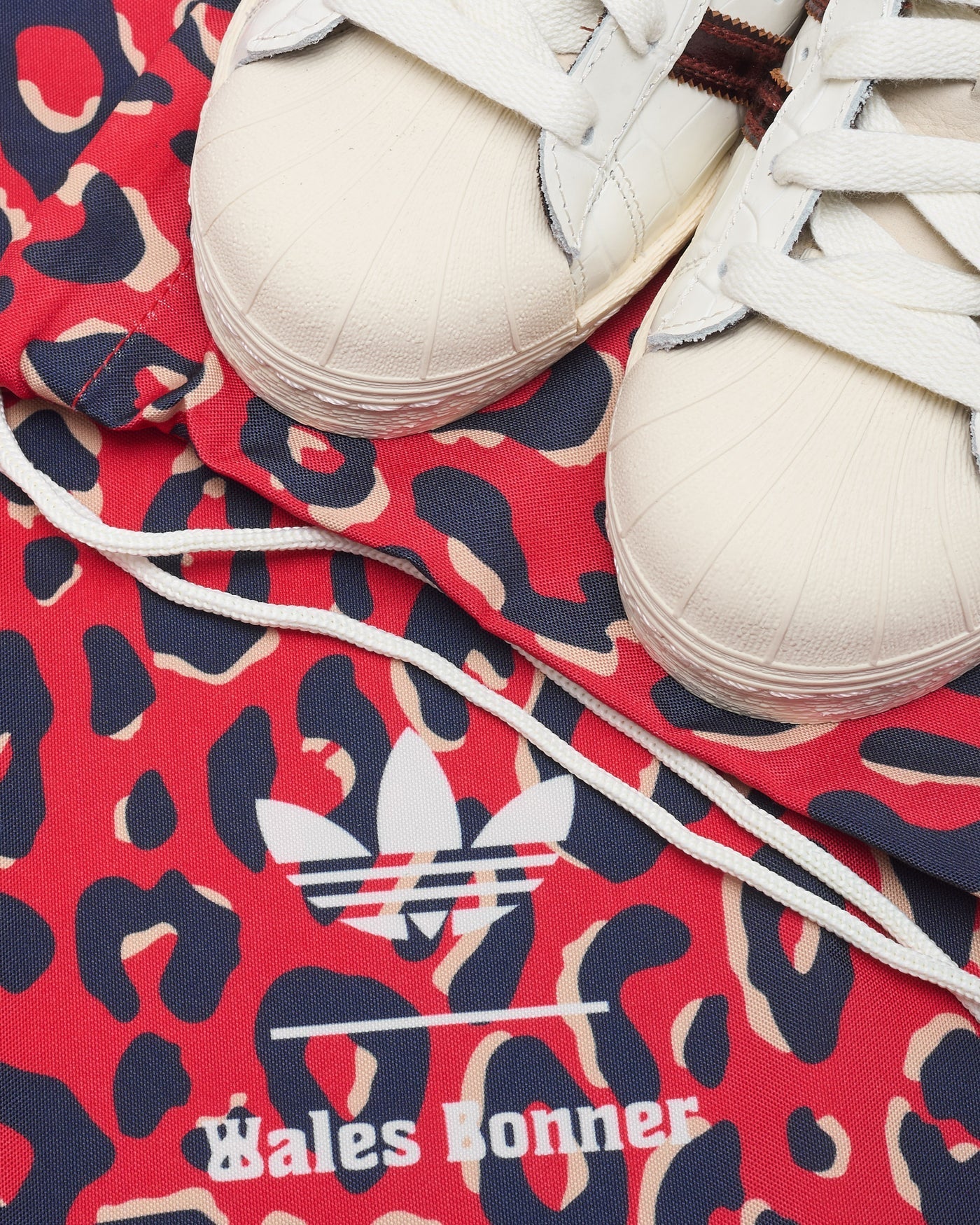 adidas Superstar Wales Bonner Blanc et Marron Croco