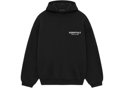 Sweat à capuche Essentials Fear Of God en polaire noir