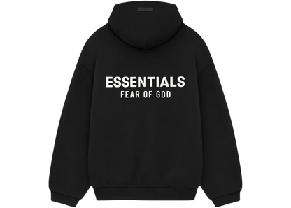 Sweat à capuche Essentials Fear Of God en polaire noir