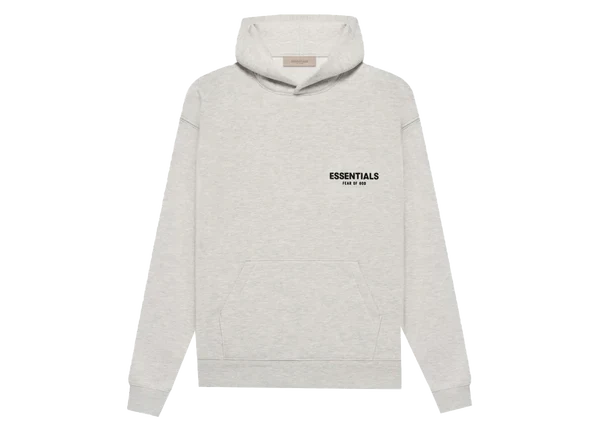 Fear Of God Essentials Sweat à capuche beige clair