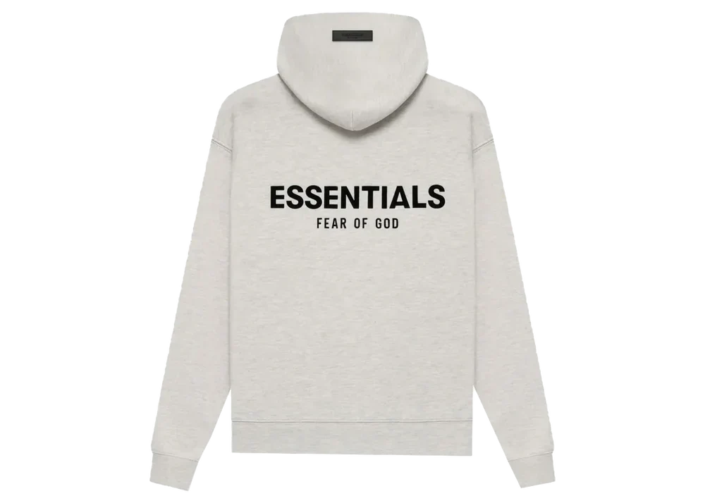 Fear Of God Essentials Sweat à capuche beige clair