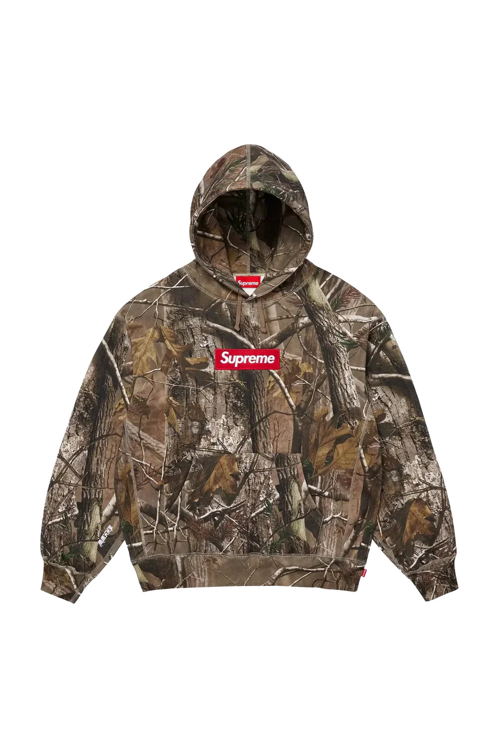 Supreme sweat à capuche Box Logo kaki (FW25)