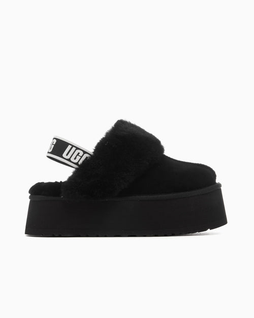 UGG Funkette Pantoufle Noire
