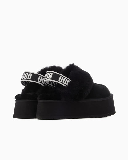 UGG Funkette Pantoufle Noire
