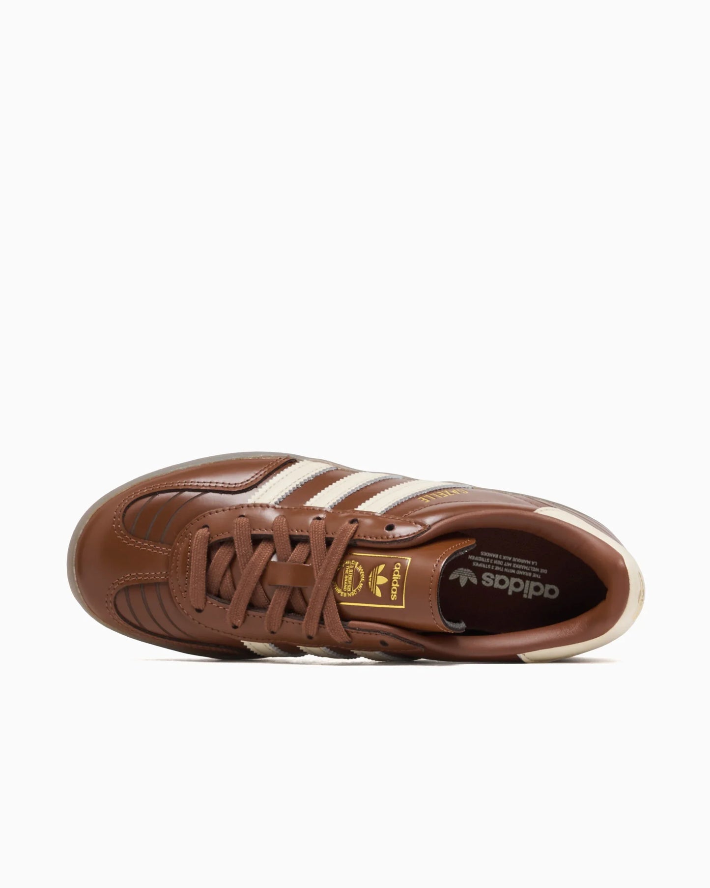 adidas Originals Gazelle Indoor d'occasion Marron Wonder White