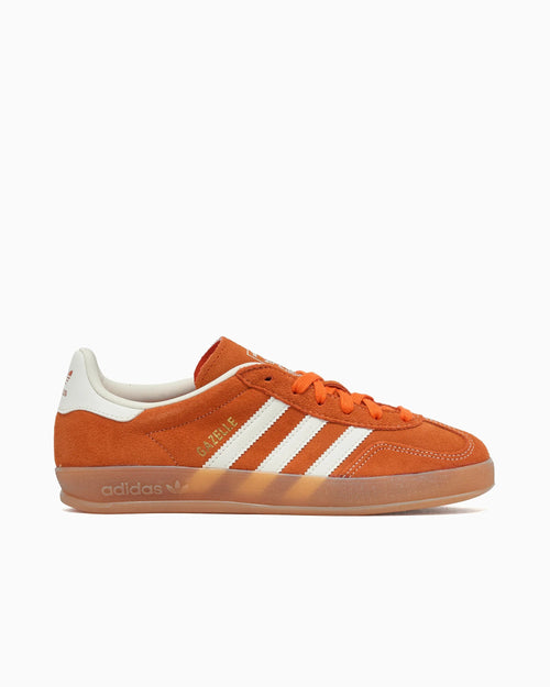 adidas Originals Gazelle Indoor orange blanc cassé doré métallisé