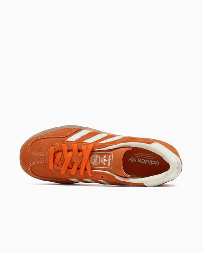 adidas Originals Gazelle Indoor orange blanc cassé doré métallisé