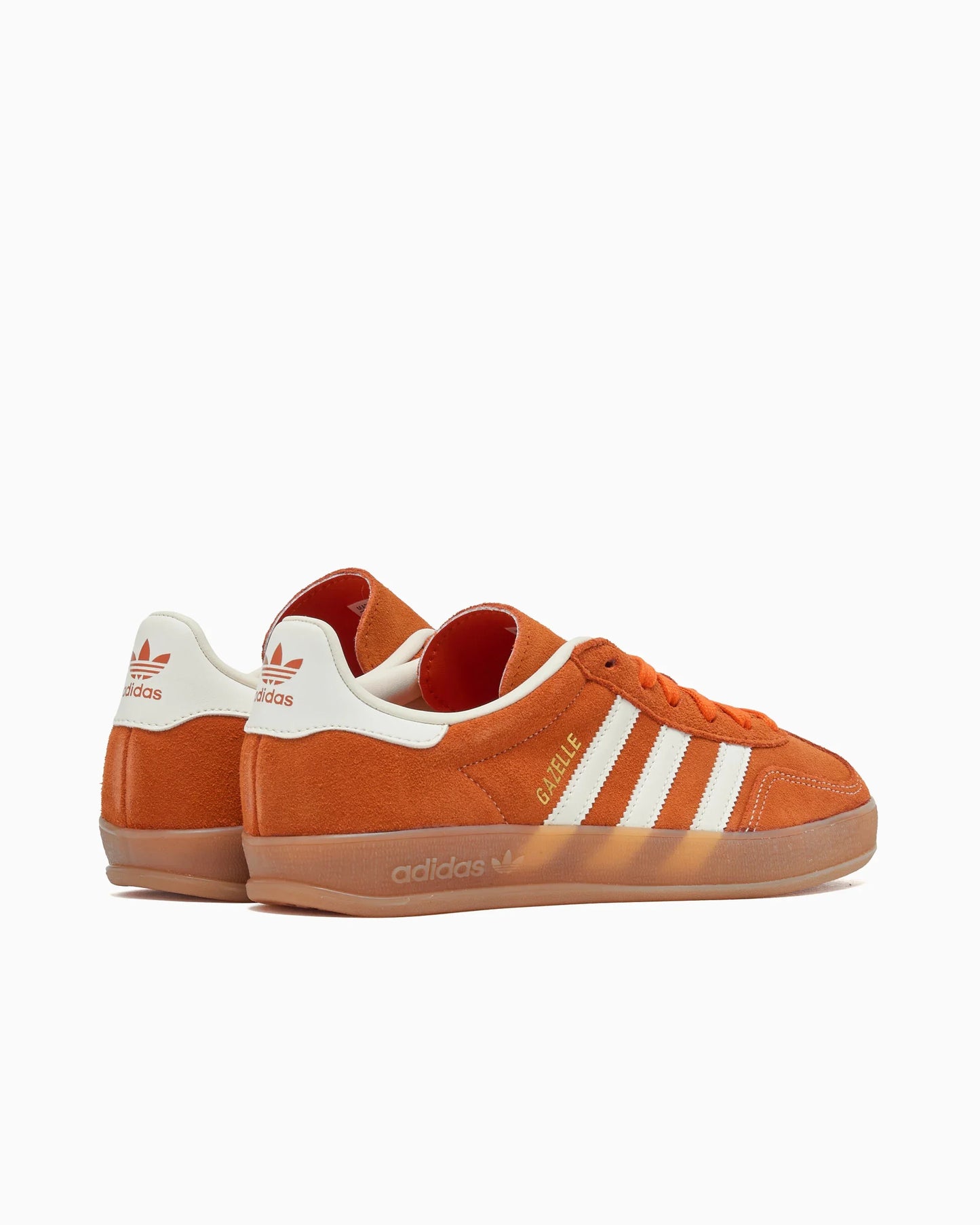 adidas Originals Gazelle Indoor orange blanc cassé doré métallisé