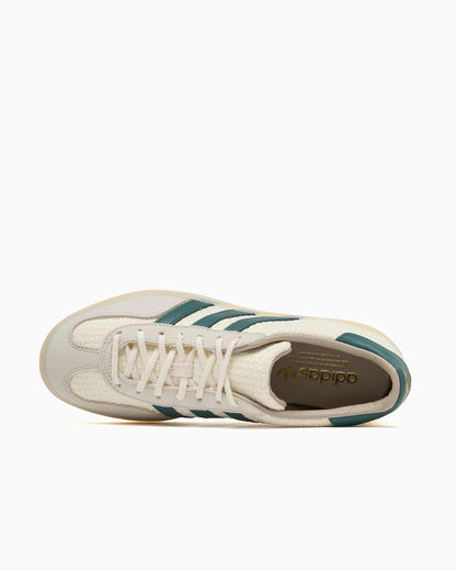 adidas Originals Gazelle Indoor Crème et Blanc d'occasion Bleu-vert