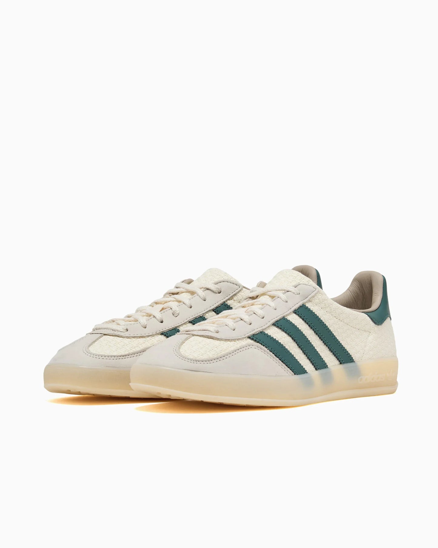 adidas Originals Gazelle Indoor Crème et Blanc d'occasion Bleu-vert