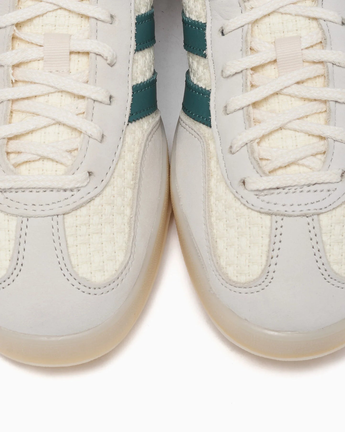 adidas Originals Gazelle Indoor Crème et Blanc d'occasion Bleu-vert