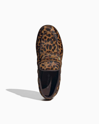 adidas Handball Spezial Mocassin imprimé léopard brun foncé (Femme)