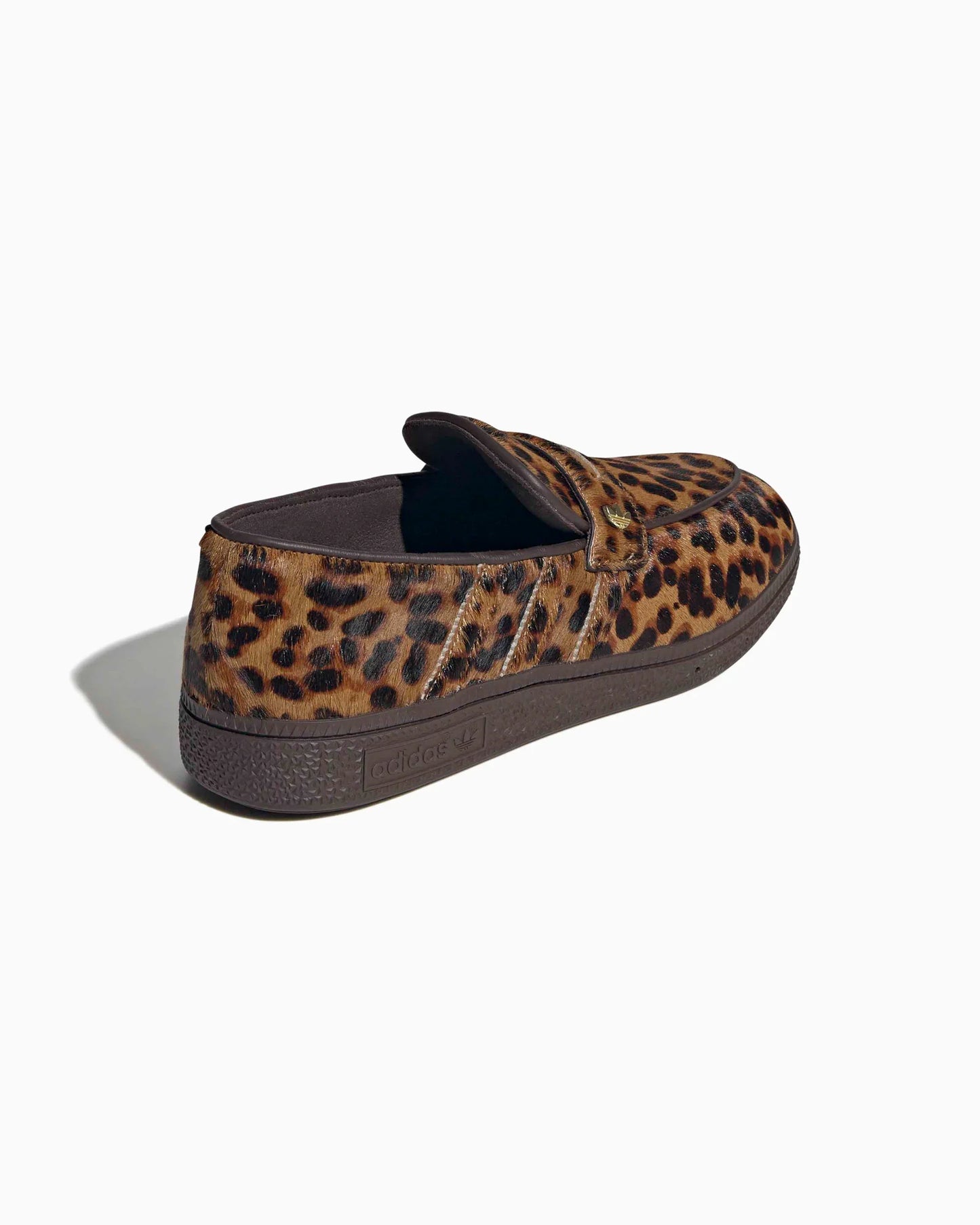 adidas Handball Spezial Mocassin imprimé léopard brun foncé (Femme)