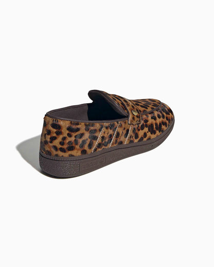 adidas Handball Spezial Mocassin imprimé léopard brun foncé (Femme)