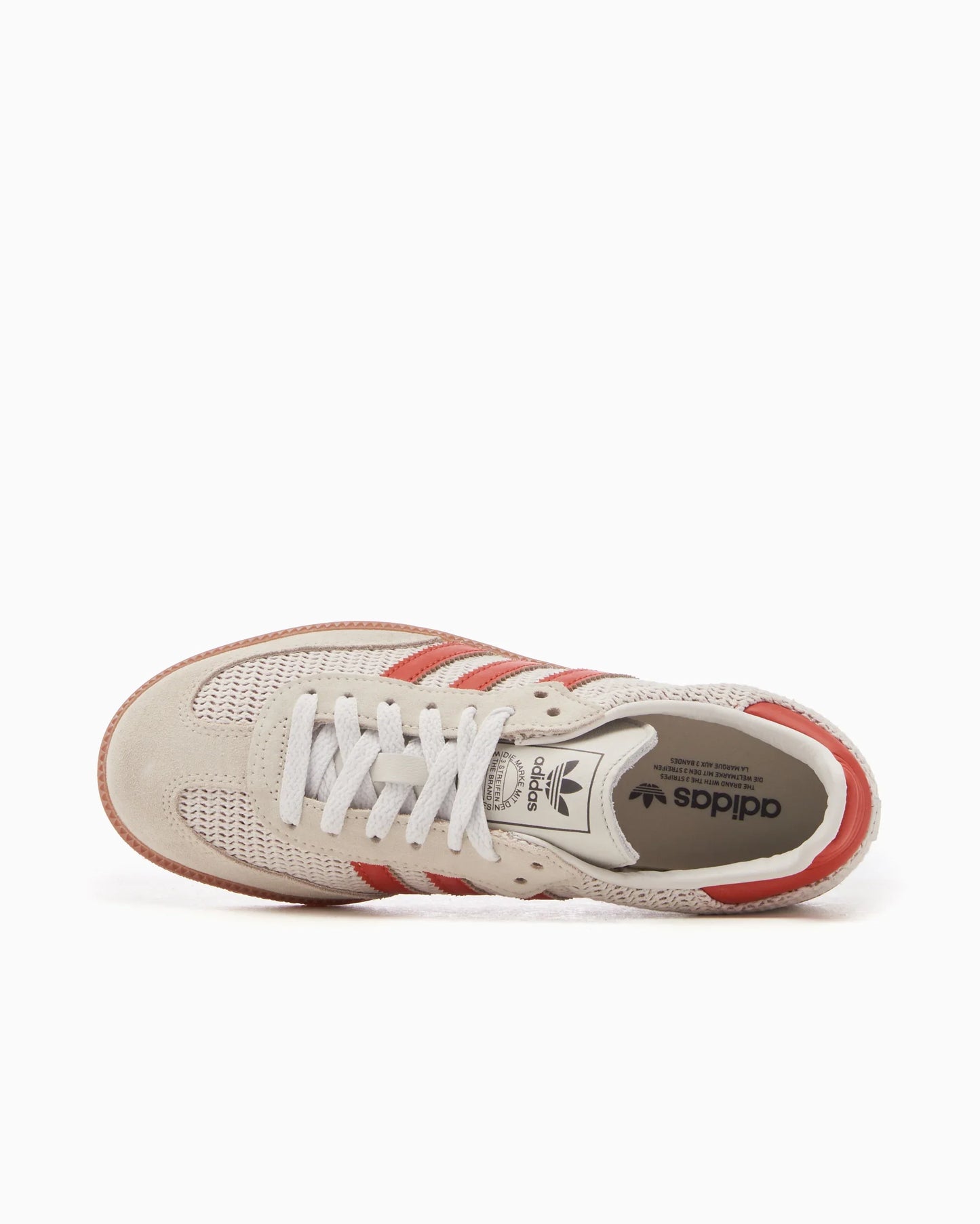 adidas Samba OG Blanc cristal et Rouge d'occasion