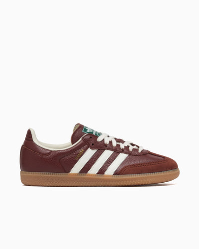 adidas Samba OG marron renard blanc cassé semelle gomme