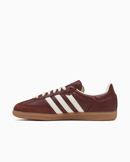 adidas Samba OG marron renard blanc cassé semelle gomme