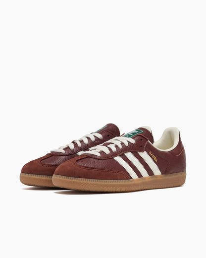 adidas Samba OG marron renard blanc cassé semelle gomme