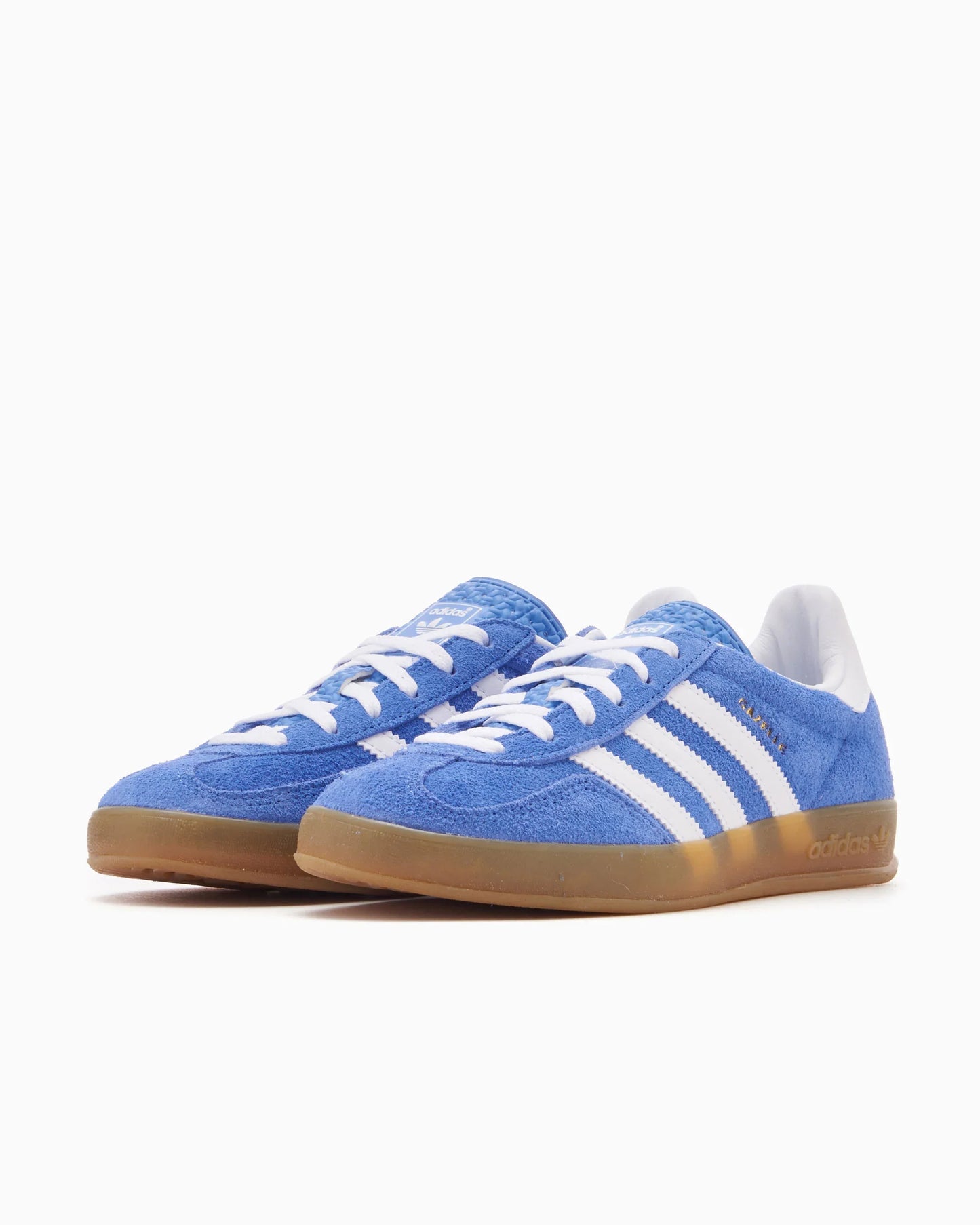 adidas Originals Gazelle Indoor Femme Bleu Fusion Semelle en gomme