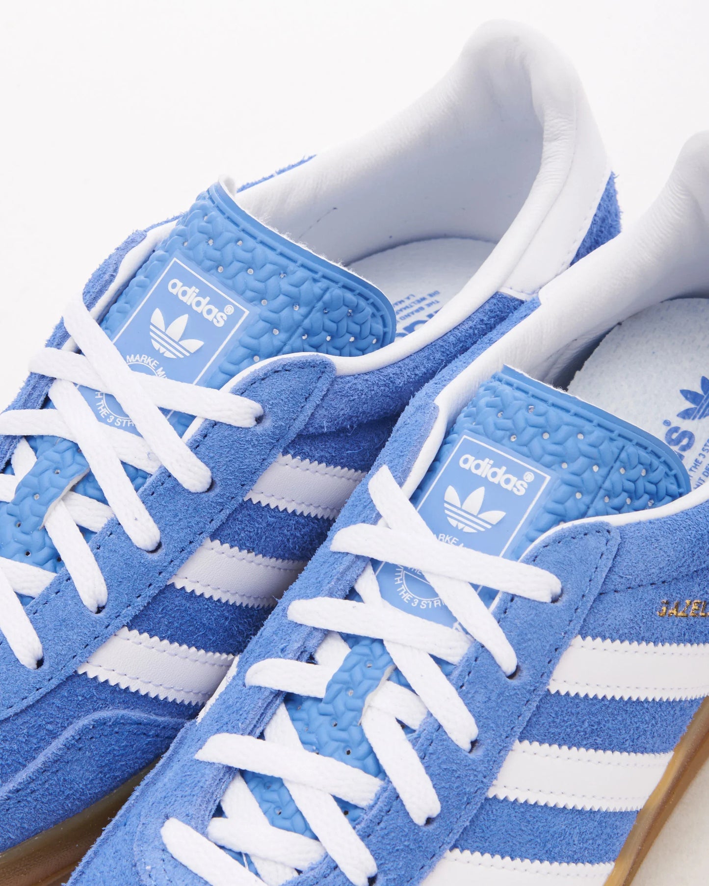 adidas Originals Gazelle Indoor Femme Bleu Fusion Semelle en gomme