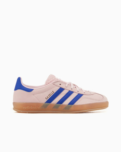 adidas Originals Gazelle Indoor pour femme Rose clair et bleu lucide