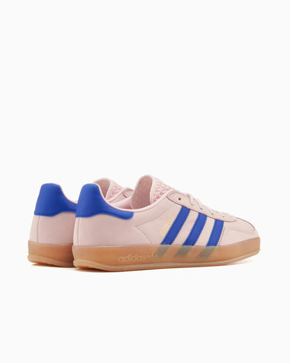 adidas Originals Gazelle Indoor pour femme Rose clair et bleu lucide