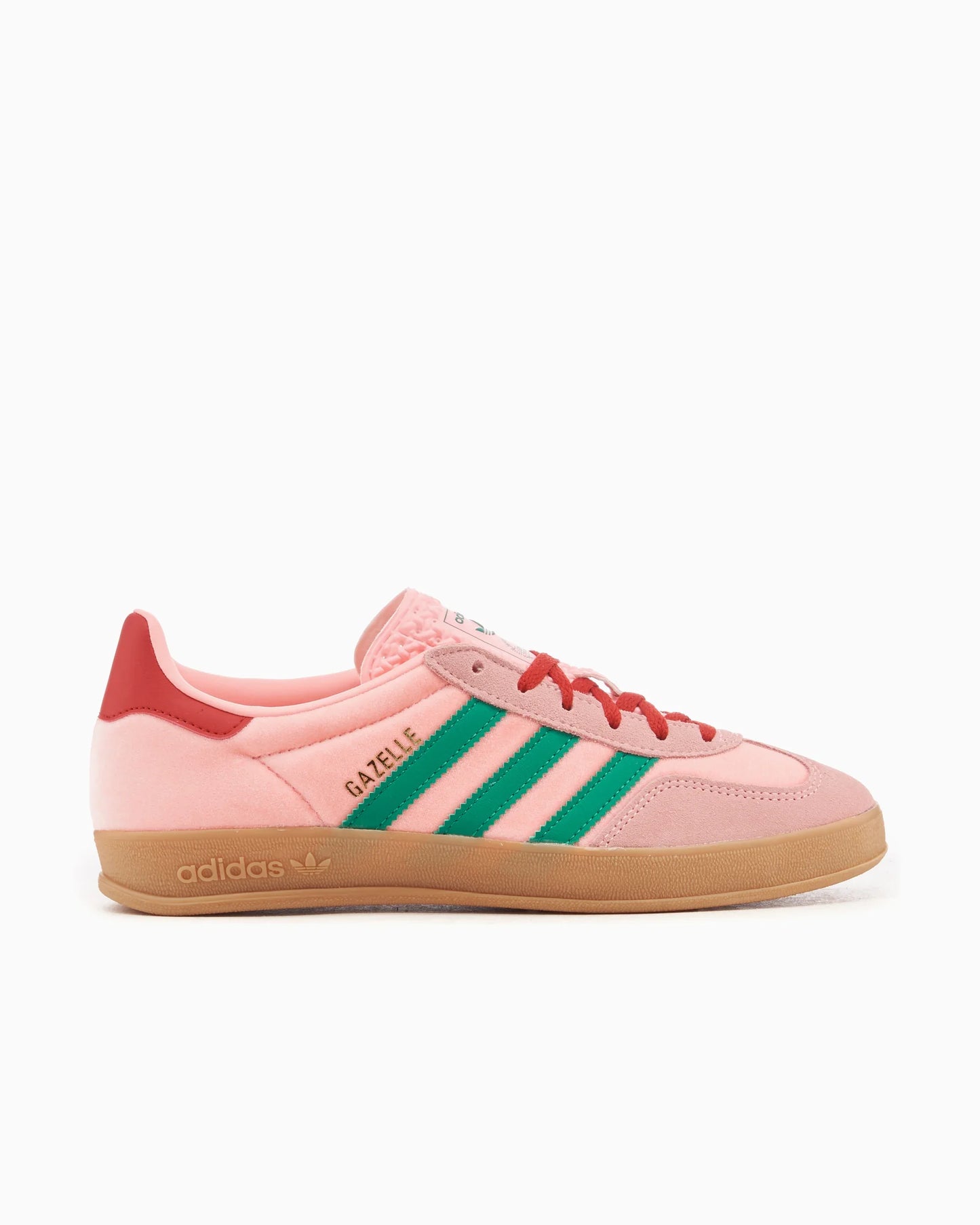 adidas Originals Gazelle Indoor Velours Rose pour femme