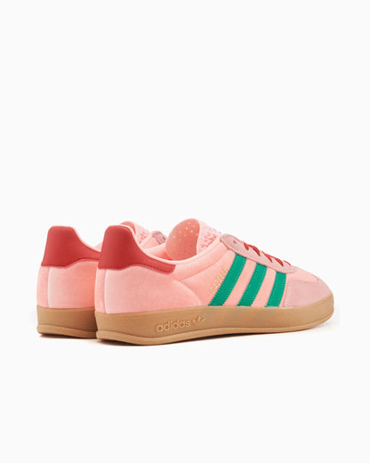 adidas Originals Gazelle Indoor Velours Rose pour femme
