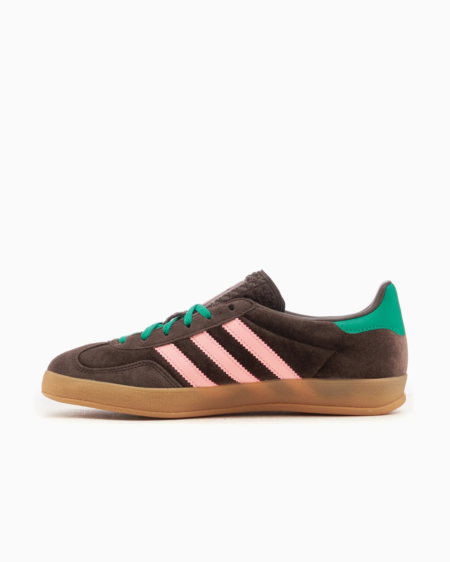 adidas Originals Gazelle Indoor pour femme en velours brun