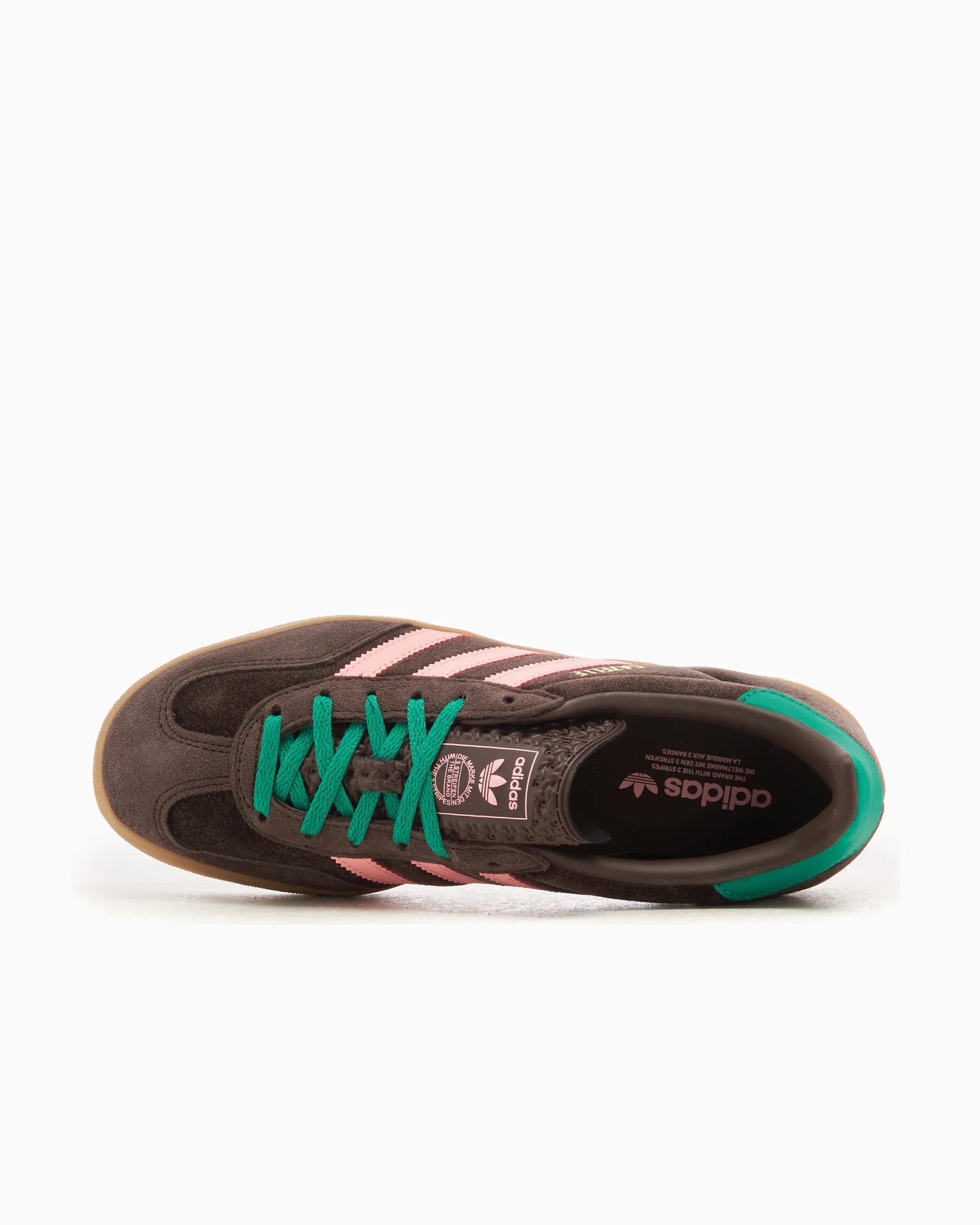 adidas Originals Gazelle Indoor pour femme en velours brun