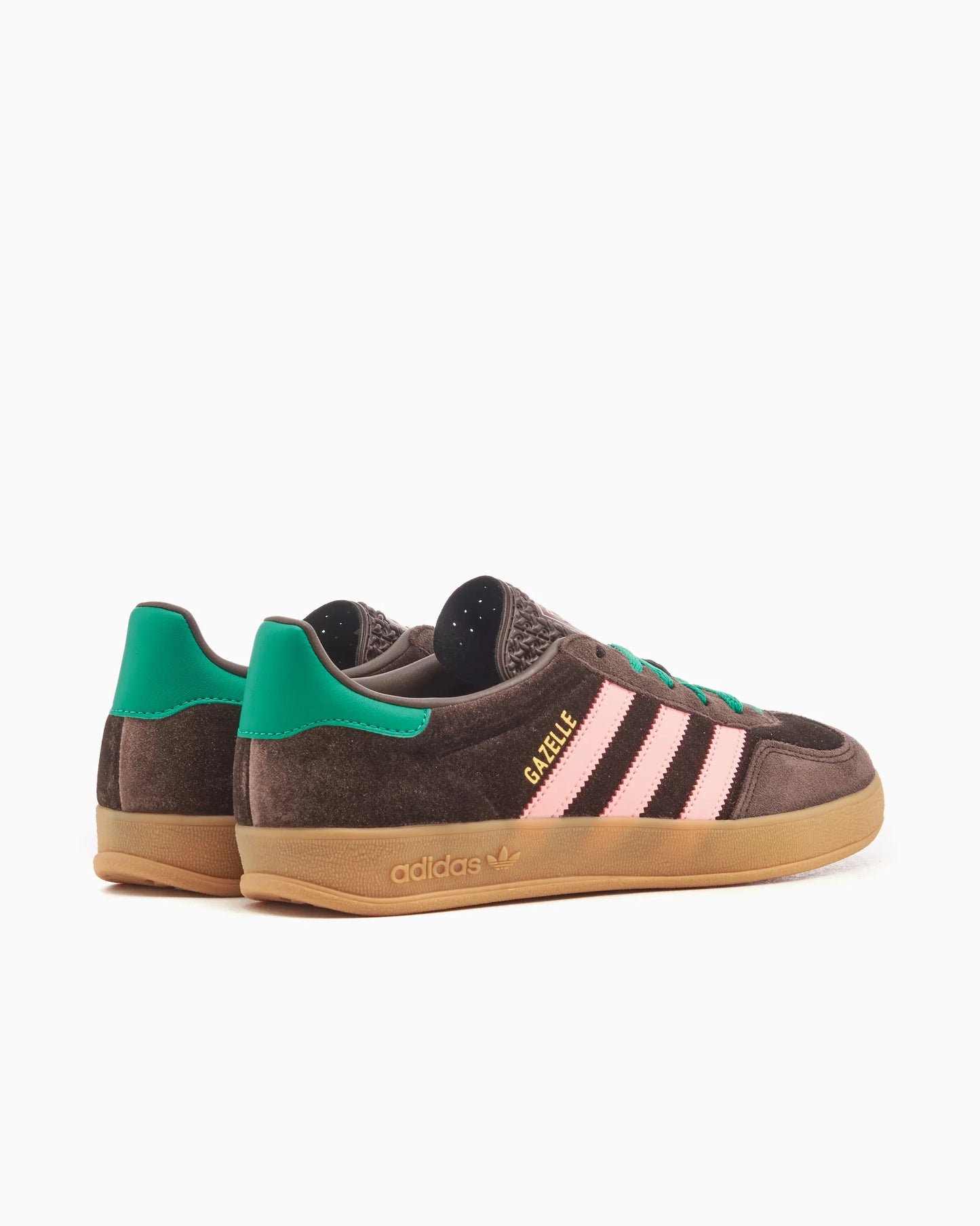 adidas Originals Gazelle Indoor pour femme en velours brun