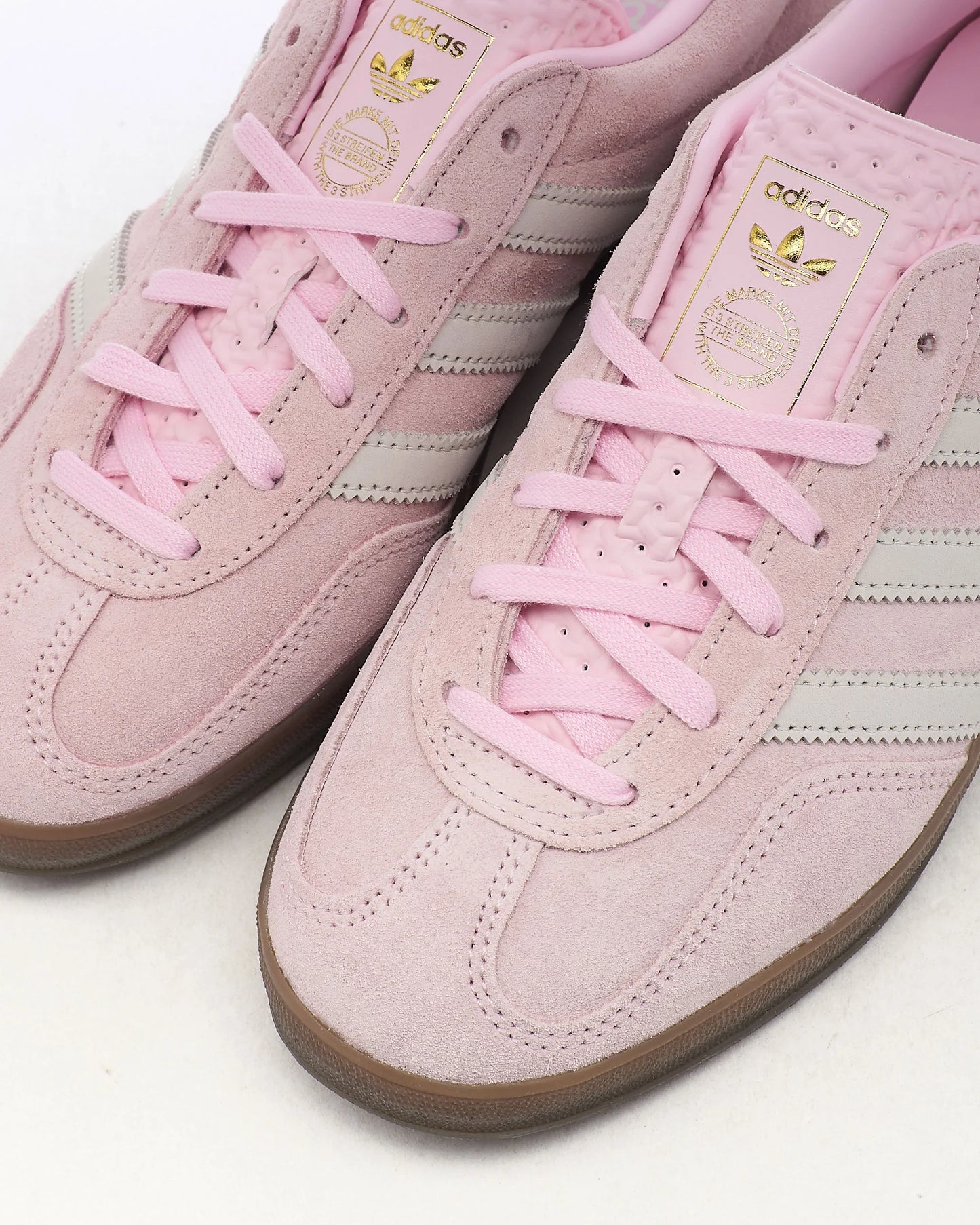 adidas Originals Gazelle Indoor pour femmes Rose clair et blanc cassé