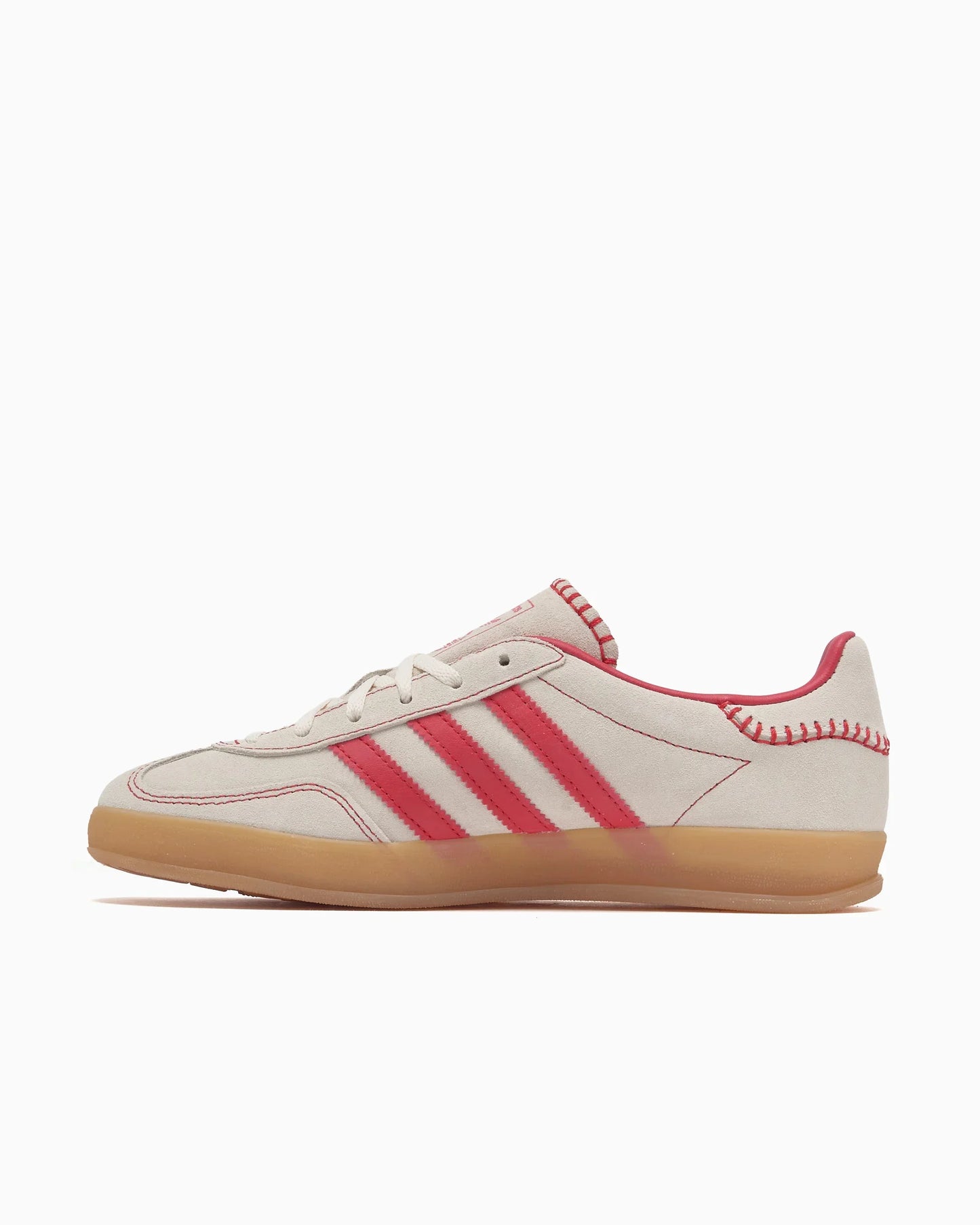 adidas Originals Gazelle Indoor Femme beige/écarlate