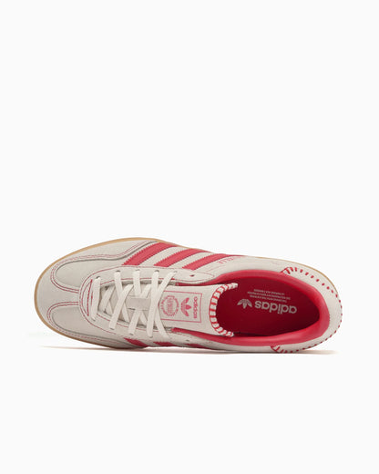 adidas Originals Gazelle Indoor Femme beige/écarlate