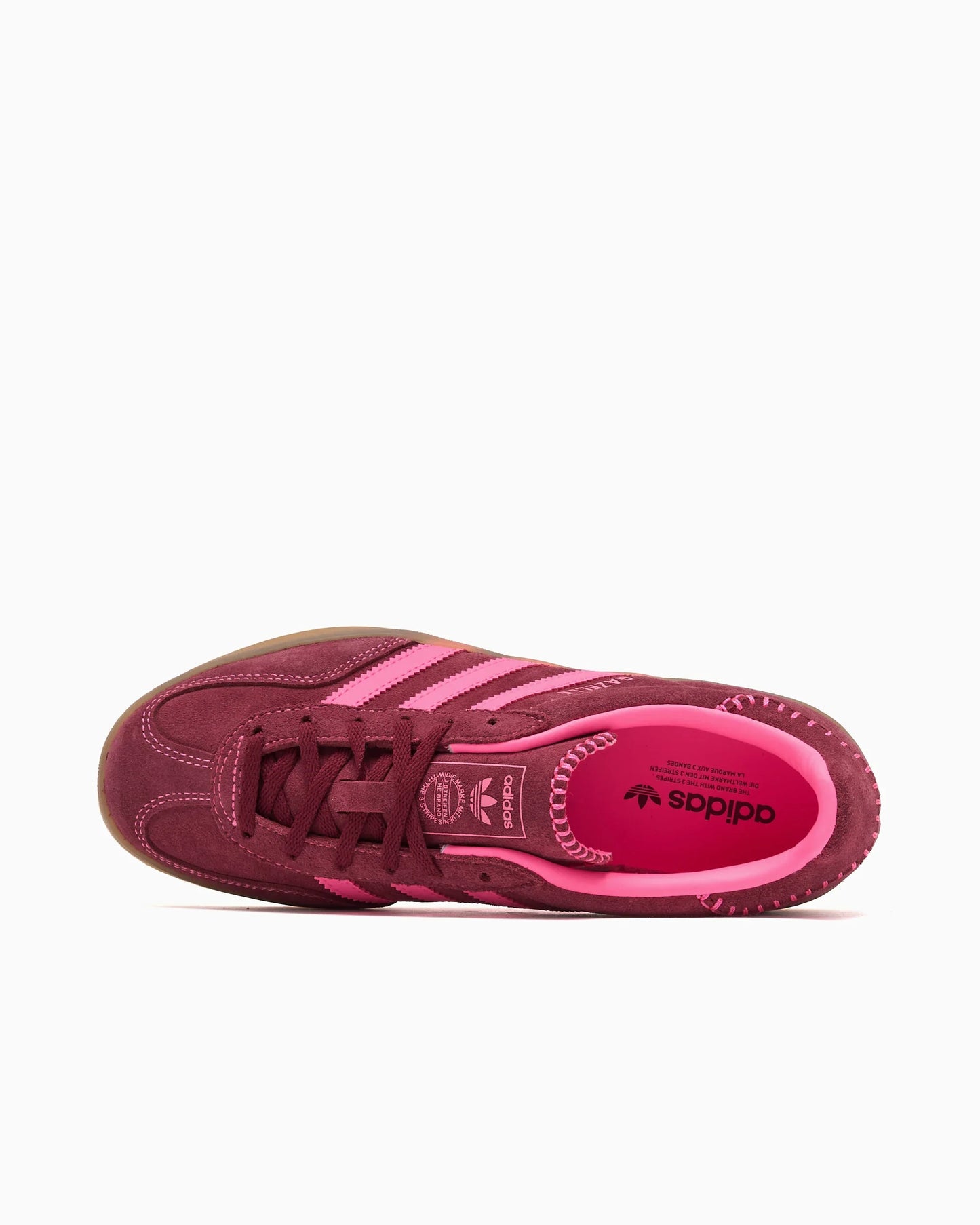 adidas Originals Femme Gazelle Indoor Rose clair Grenat noble