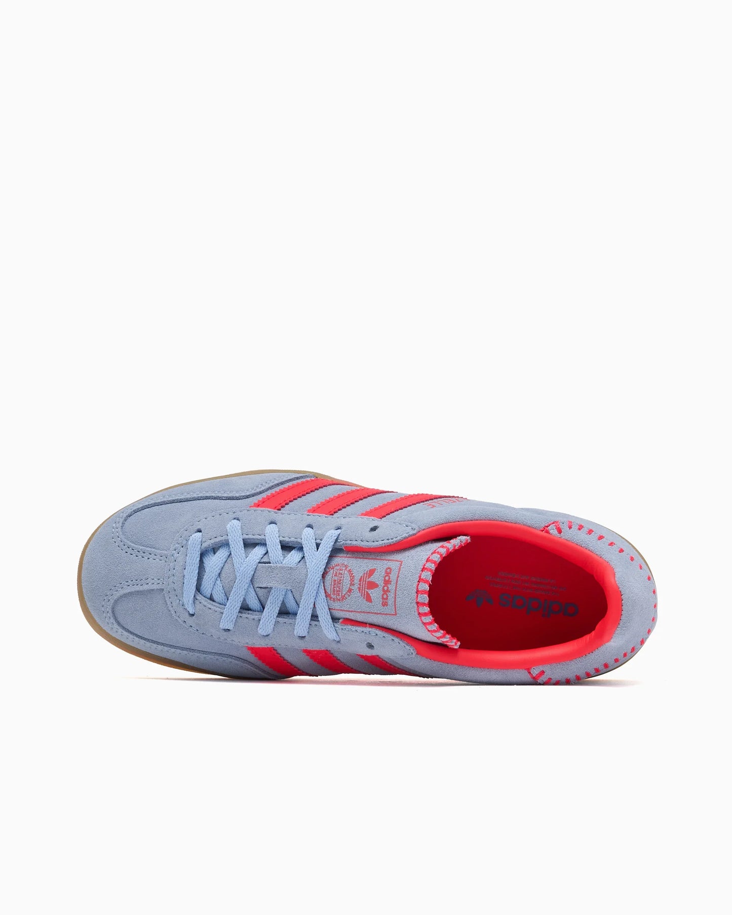 adidas Originals Gazelle Indoor Femme Rouge clair Bleu ciel
