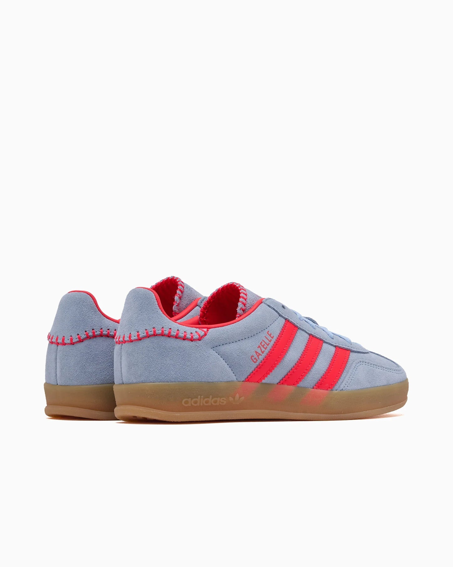 adidas Originals Gazelle Indoor Femme Rouge clair Bleu ciel