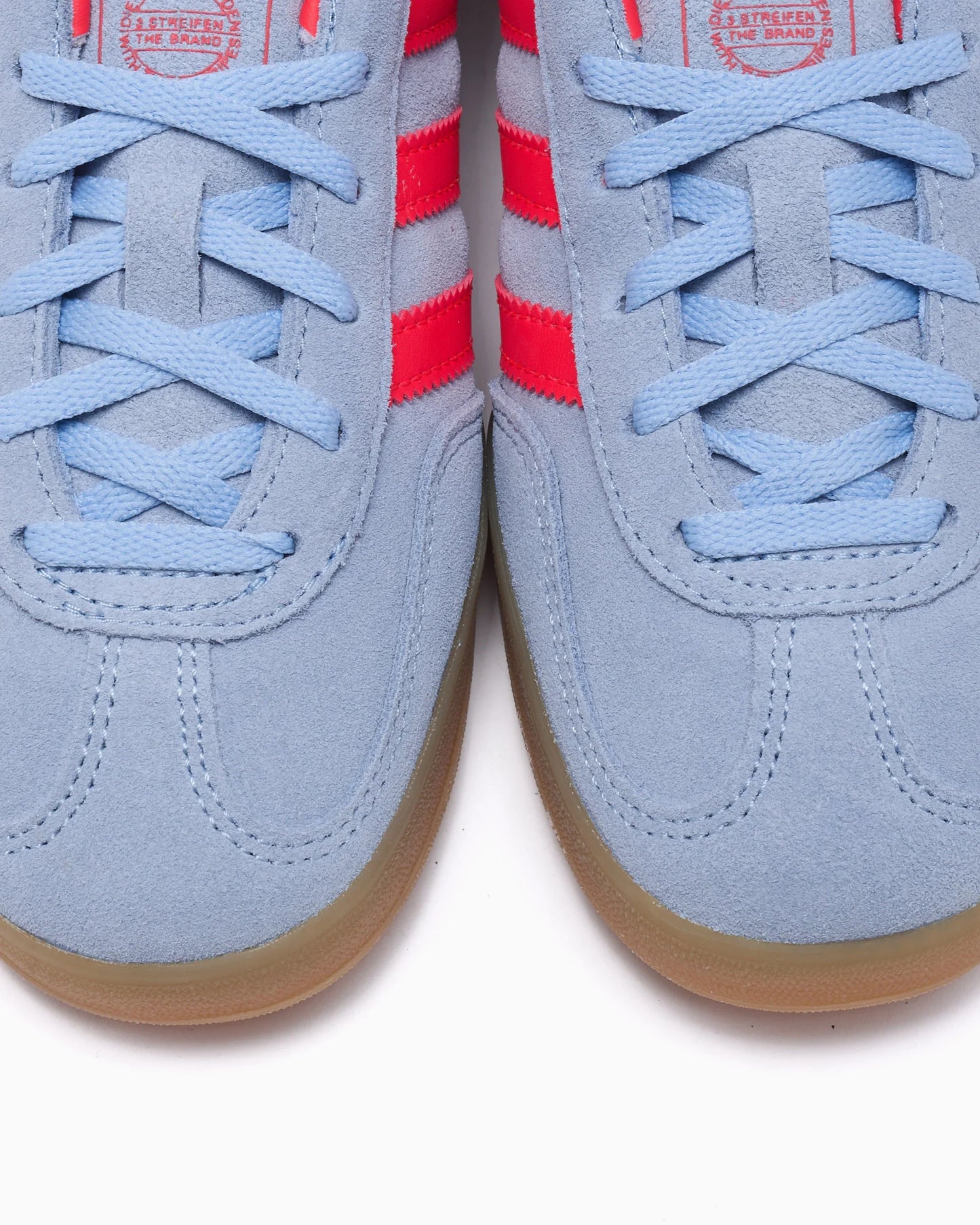adidas Originals Gazelle Indoor Femme Rouge clair Bleu ciel