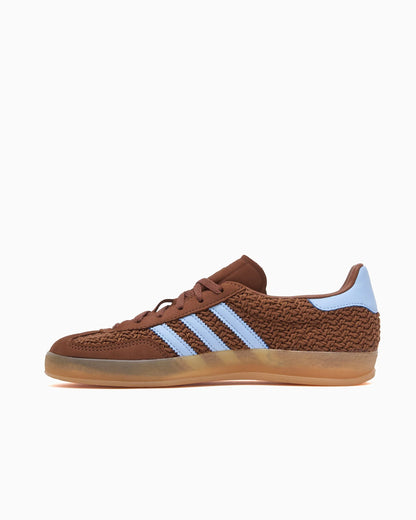 adidas Originals Gazelle Indoor pour femmes d'occasion Marron ciel clair semelle gomme