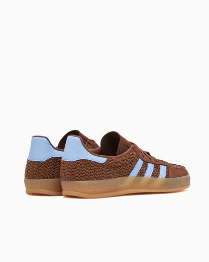 adidas Originals Gazelle Indoor pour femmes d'occasion Marron ciel clair semelle gomme