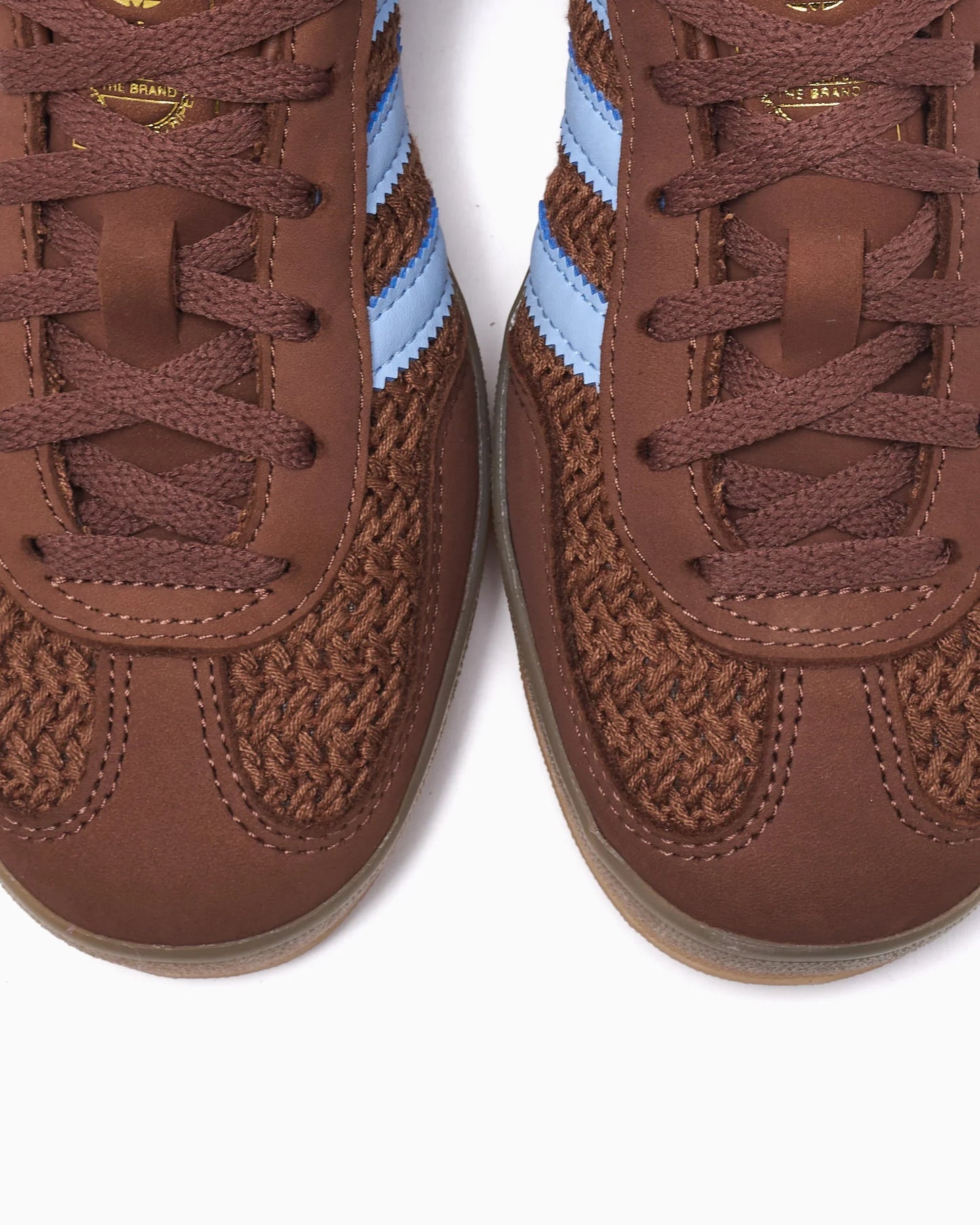 adidas Originals Gazelle Indoor pour femmes d'occasion Marron ciel clair semelle gomme