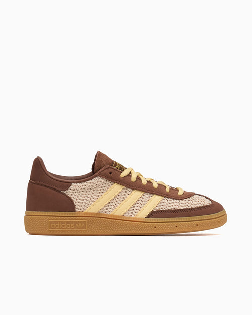 adidas Handball Spezial d'occasion Marron avec teinte orange et semelle gomme (Femme)