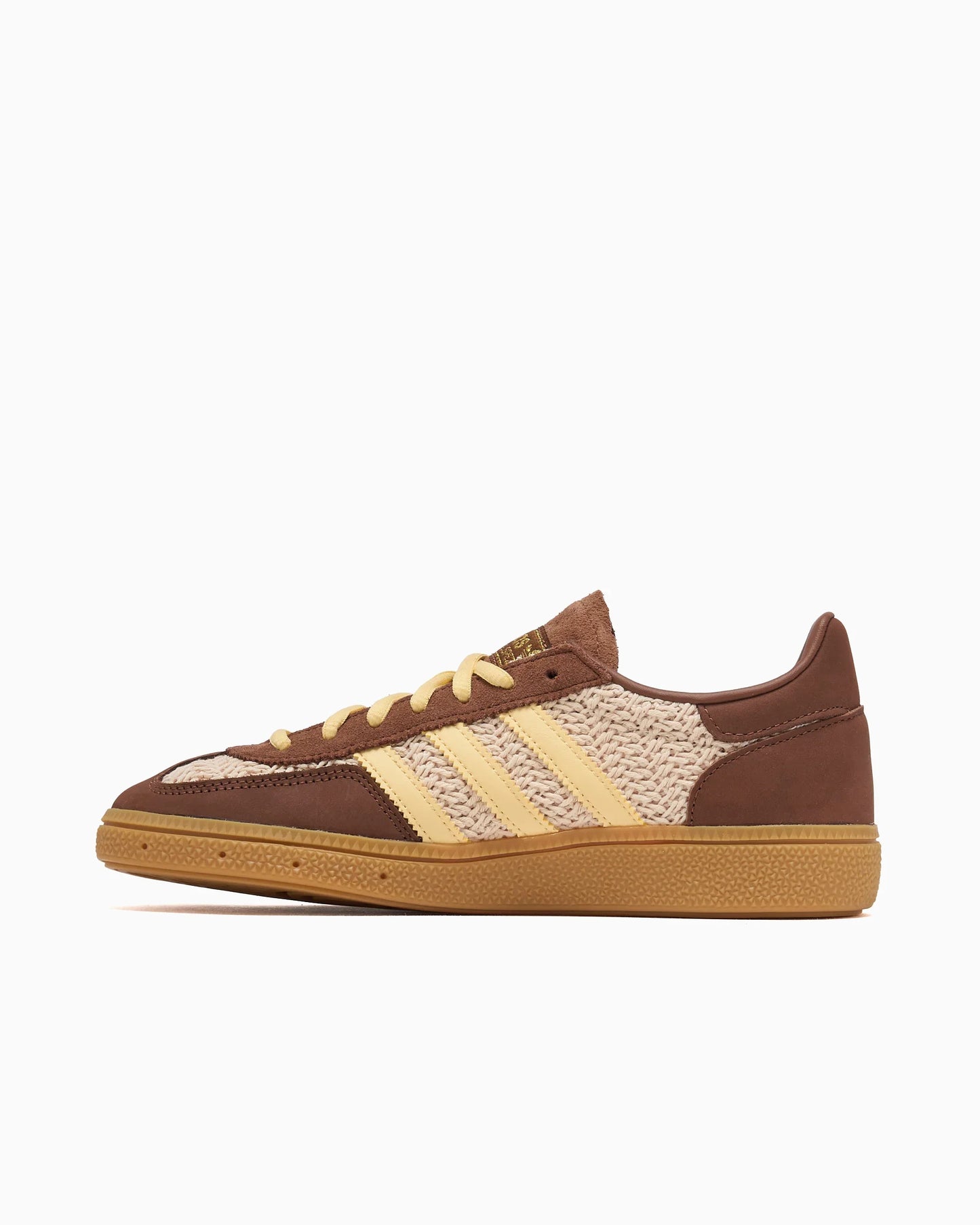 adidas Handball Spezial d'occasion Marron avec teinte orange et semelle gomme (Femme)