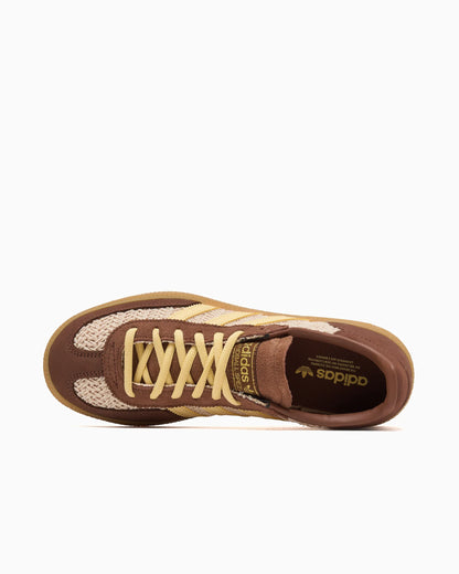 adidas Handball Spezial d'occasion Marron avec teinte orange et semelle gomme (Femme)
