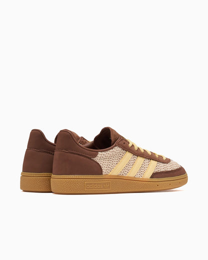 adidas Handball Spezial d'occasion Marron avec teinte orange et semelle gomme (Femme)
