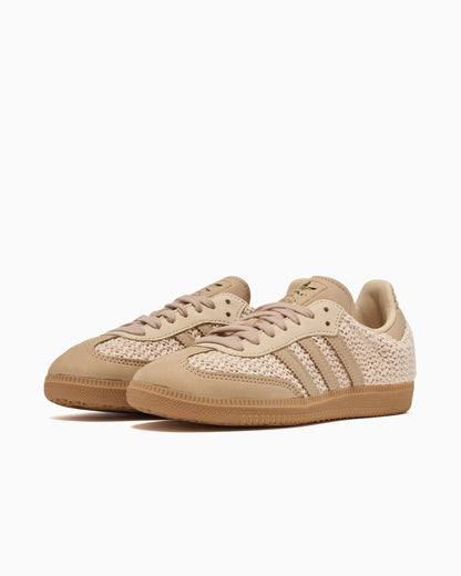 adidas Samba OG Crochet Pack Sand Strata (Femme)