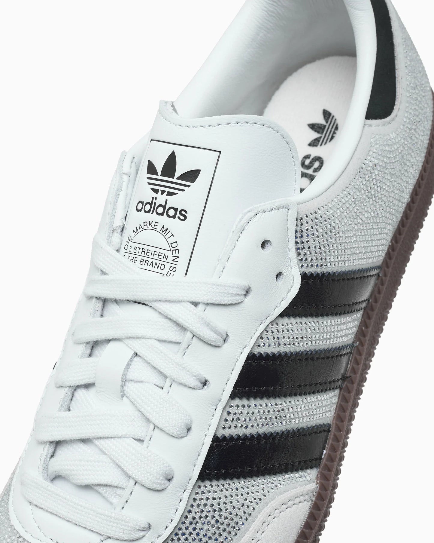 adidas Originals Femme Samba OG Strass Cristal Blanc