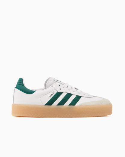 adidas Sambae Blanc Vert Collegiate Gomme (Femme)